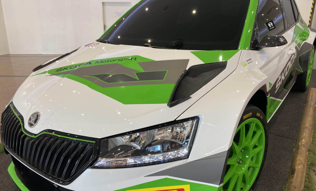 Škoda Fabia R5 evo.