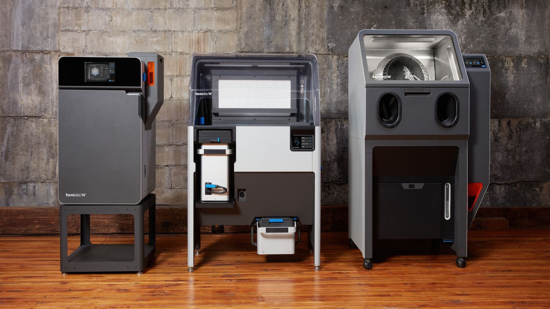 Formlabs Fuse Blast post-processing