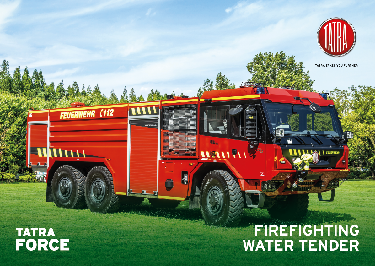 Tatra Force 6x6 pro německé hasiče