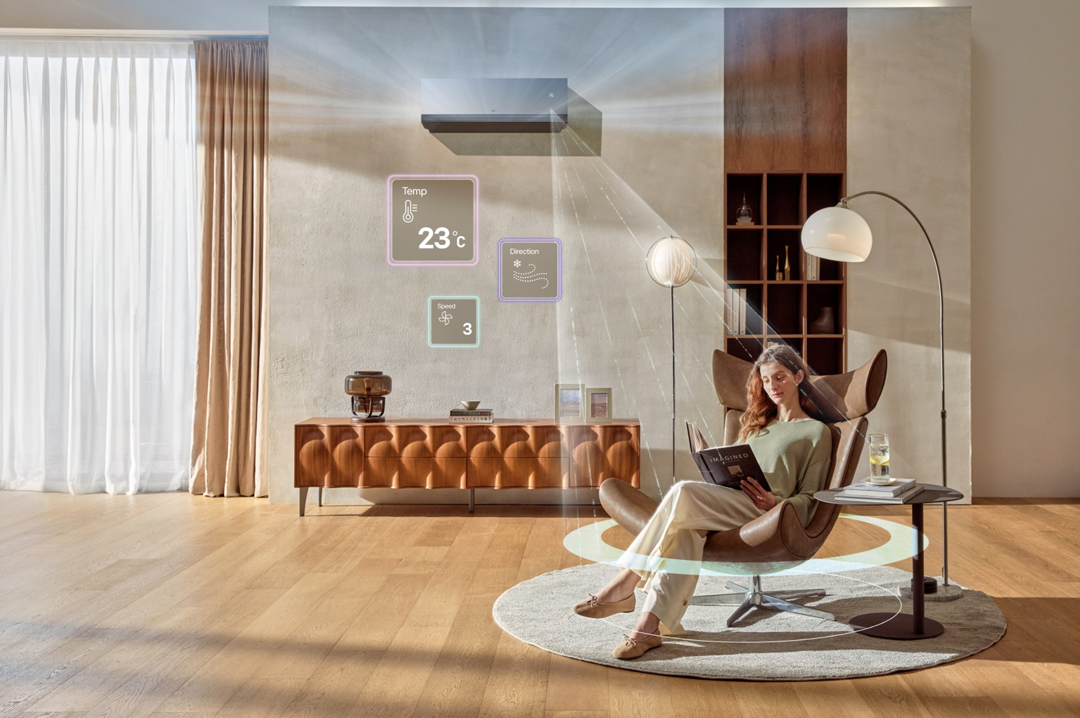 LG ArtCool AI Air Mirror