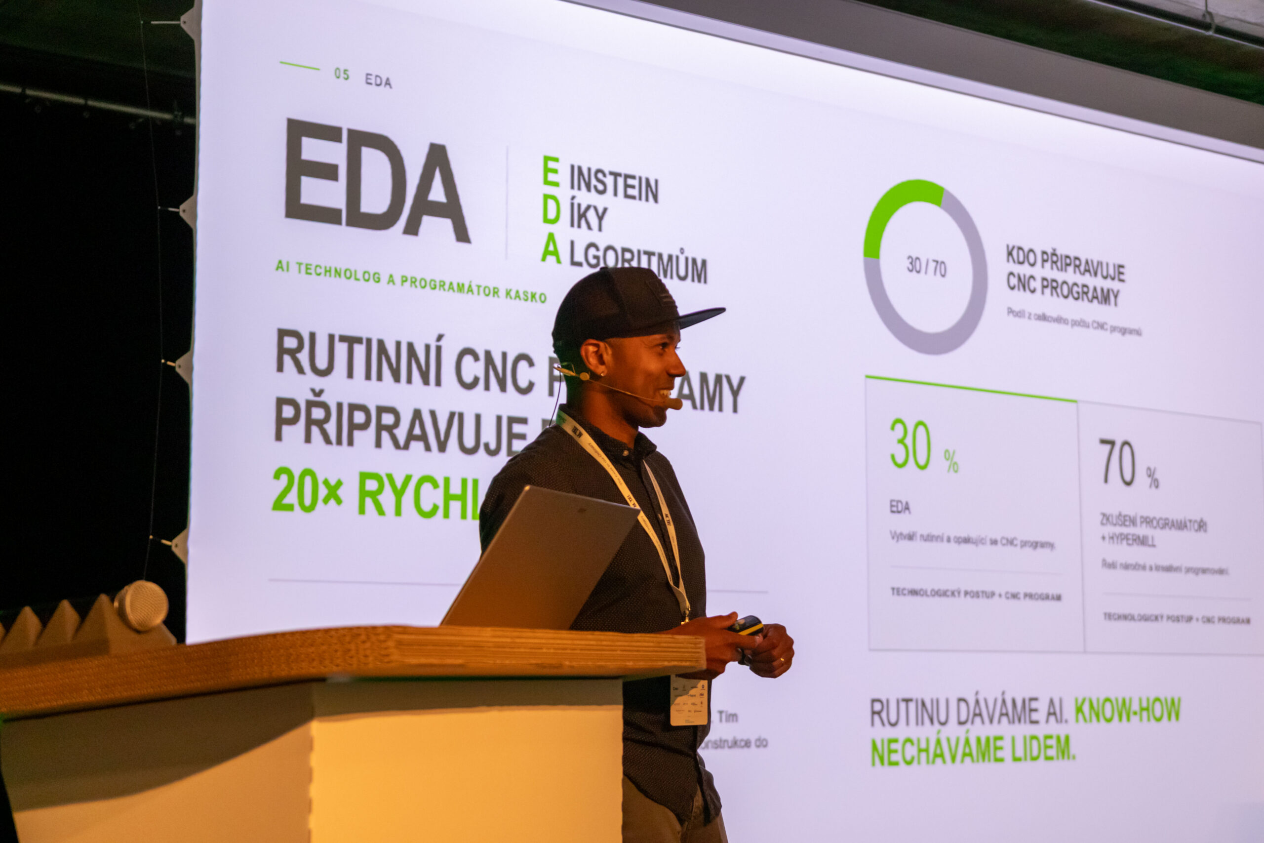 Johnson Darkwah z Gauss Algorithmic na Průmyslovém Summitu 2026
