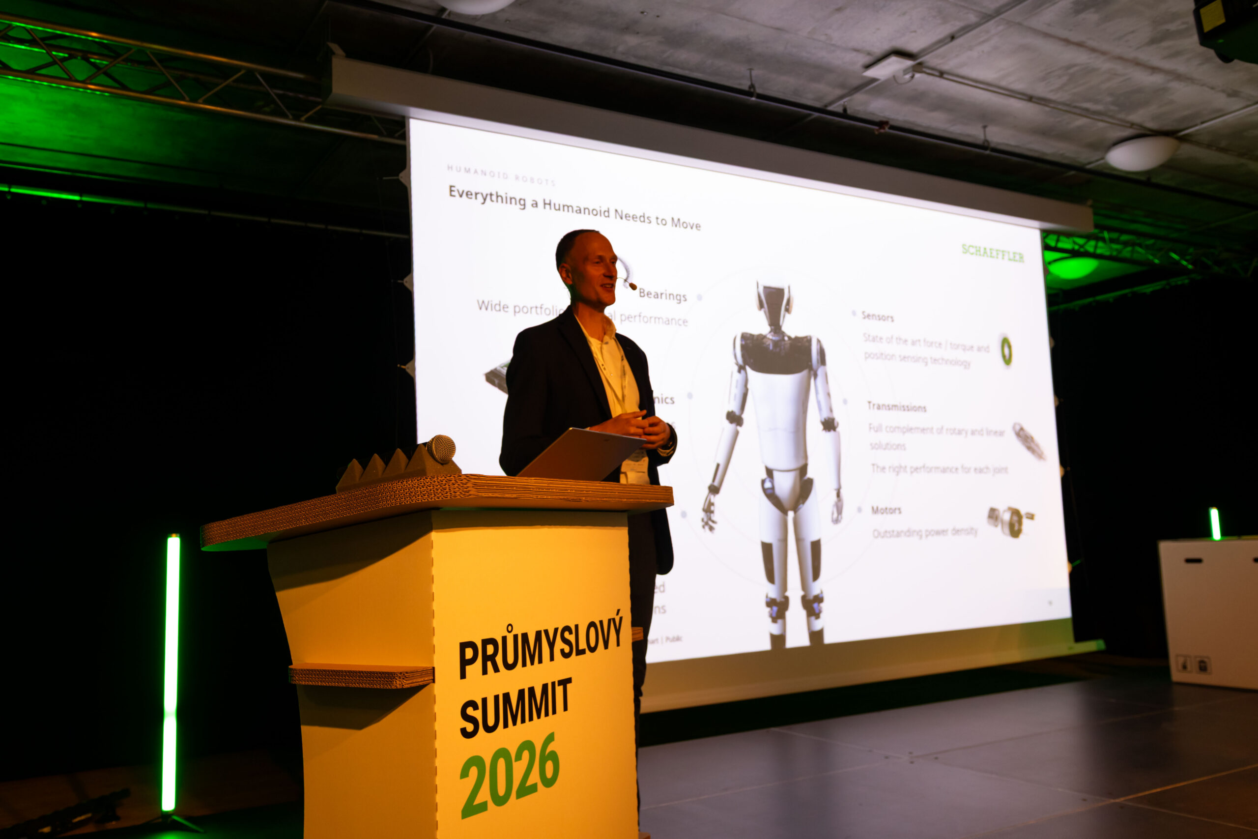 Jiří Linhart ze Schaeffleru na Průmyslovém Summitu 2026