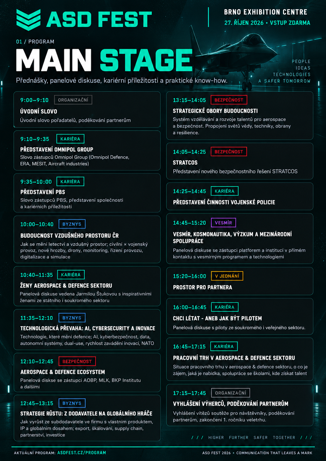 Program Main Stage ASD FEST