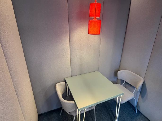 Pracovní a společné prostory Coworku Šumperk